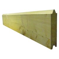 Heavy Duty Larch T&G Treated Green Utility Board 200 x 47 x 3600mm (8" x 2") FSC®