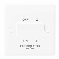 BG Nexus Moulded Fan Isolator 3 Pole 10A