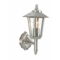 Zinc Zeta 6 Panel Lantern Stainless Steel IP44