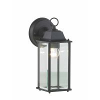 Zinc Ceres Wall Lantern Black IP23