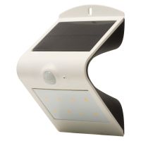 Luceco Solar Guardian PIR Light White