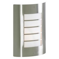 Zinc Sigma Panel Slat Wall Light Stainless Steel IP44