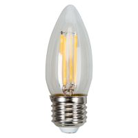 Luceco LED Filament Look Candle Lamp 4W Warm White Dimmable ES