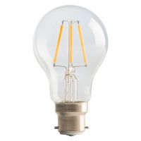 Luceco LED Filament Look GLS Lamp 7W Warm White Non Dimmable BC