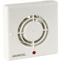 Manrose 100mm Humidistat Wall Fan