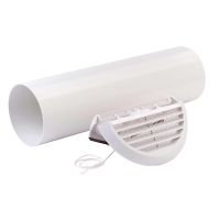 Xpelair Easyfit White Wall Kit