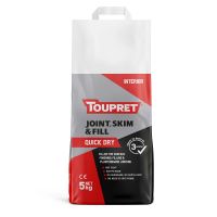 Toupret Joint, Skim & Fill Quick Dry Filler 5kg