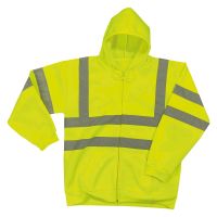 Hardedge Hi Vis Zipped Hoodie XL