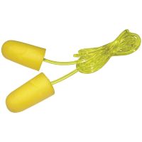 Foam Earplugs & Cord 5 Pairs