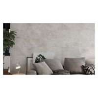 Brugge Light Grey Porcelain Floor & Wall Tile 300 x 600mm