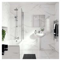 Calacatta White Porcelain Wall & Floor Tile 300 x 600mm