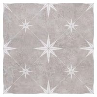 Heritage Light Grey Ceramic Floor & Wall Tile 335 x 335mm