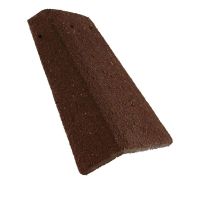 Redland Right Hand External Angle Tile Brown 265 x 165 x 83mm