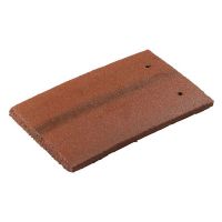 Redland Plain Roof Tile Rustic Red 268 x 165mm