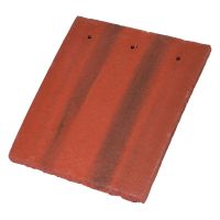 Redland  Tile & Half Rustic Red 266 x 248 x 13mm