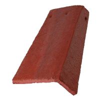 Redland Left Hand External Angle Tile Rustic Red 265 x 165 x 83mm