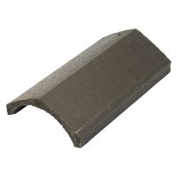 Redland Concrete Universal Angle Ridge Tile Slate Grey 450mm