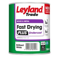 Leyland Trade Fast Drying Plus Undercoat White 750ml