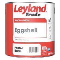 Leyland Trade Eggshell Colour Mixing Base 2.5ltr