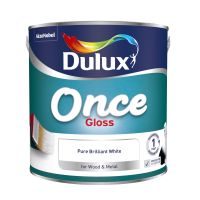 Dulux Once Gloss 2.5ltr White