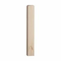 Stair Newel Base 91mm x 700mm Pine