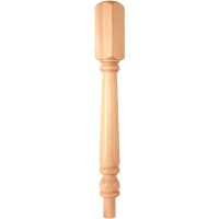 Pine Stair Newel Turning Head 91x 230 x 820mm