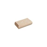 Half Low Profile Pine Stair Newel Cap FSC®