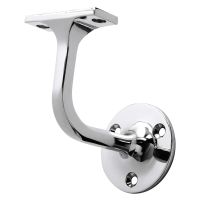 Chrome Wall Mounted Handrail Bracket