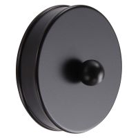 Black Short End Stair Handrail Caps Pack of 2