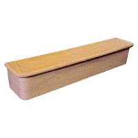 Stair Klad Universal Oak Bullnose Tread Kit Lacquered