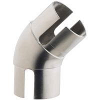 Rothley Handrail 135° Elbow Brushed Nickel