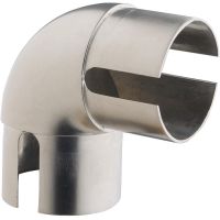 Rothley Handrail 90° Elbow Brushed Nickel