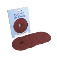 Fine Grade 150mm Random Orbit (6 Holes) Sanding Discs (Pk 5)