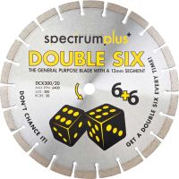 Trade Double Six General Purpose 300mm Diamond Blade