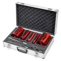 Spectrum Pro Metal 5pc Dry Core Drill Bit Case & Accessories