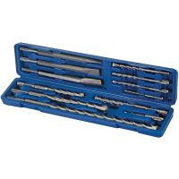 12 Piece SDS Plus Masonry Drill & Steel Set