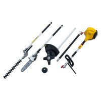 Stanley 4 in 1 Petrol Brush Cutter, Hedge Line, Pole Pruner Multi Tool