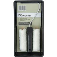 4 Piece Emulsion Mini Roller Kit 100mm (4")