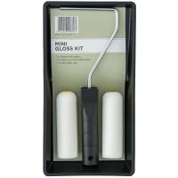 4 Piece Gloss Mini Roller Kit