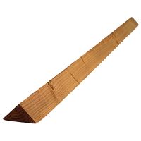 Treated Brown Arris Rail 75 x 2400mm (3") FSC®