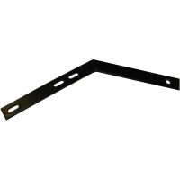 Barbed Wire Bracket Black 700mm