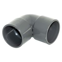 FloPlast 32mm Grey Solvent Weld 90° Knuckle Bend