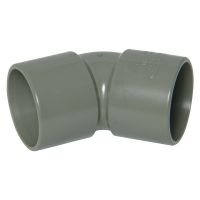 FloPlast 32mm Grey Solvent Weld 135° Swept Bend