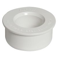 FloPlast 40mm White Solvent Weld Boss Adaptor