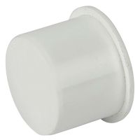 FloPlast 32mm White Push Fit Socket Plug