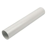 FloPlast White Overflow Pipe 22mm x 3m