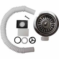 Leisure Strainer Waste Kit for Single Bowl Kitchen Sinks