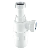 McAlpine 32mm Adjustable Inlet Bottle Trap