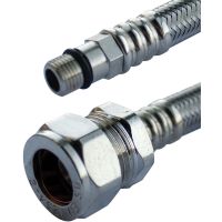 Flexible Monobloc Tap Connector 15mm x 12mm x 300mm