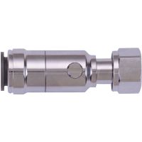 JG Speedfit 15mm Chrome Service Valve